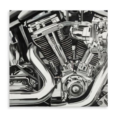 Motorcycle Mechanism Tablecloth | Indoor Outdoor Home Decor