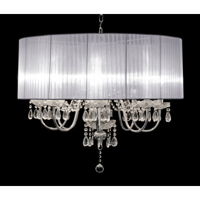 Laurent 8 - Light Drum Chandelier