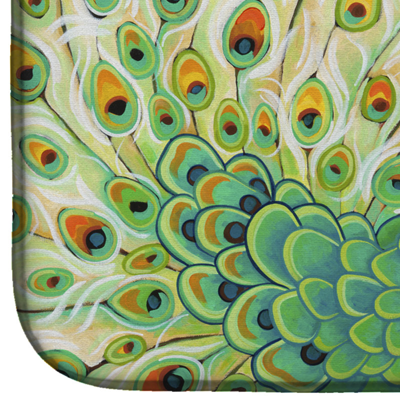 Tapis de séchage Pretty Peacock
