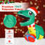 Décoration de Noël dinosaure gonflable