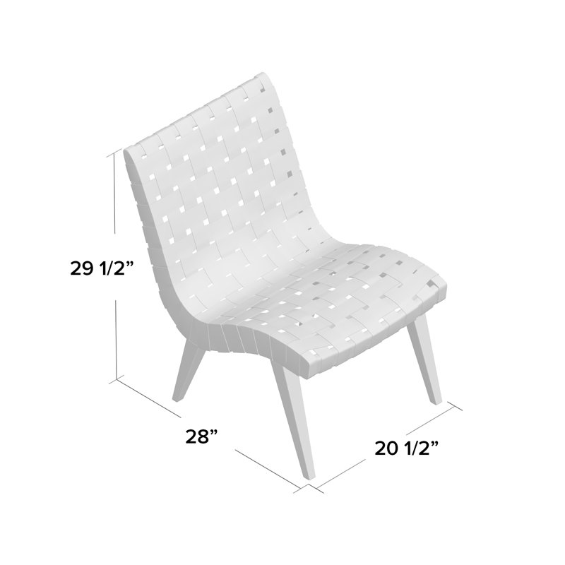 Méridienne large 20,5 po Savka, Beige