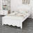 Wood Platform Bed with Headboard