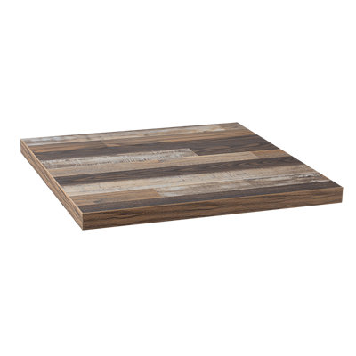 Plateau de table d'intérieur en mélamine de 1 3/4 po d'épaisseur