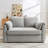 Chenille   Convertible Couch-1570683964