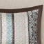 Courtepointe bleu / très grand bleu, 5 pièces avec motifs géométriques traditionnels pour le très grand lit, doux et gracieux-124308731-124308732