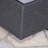 Chic Outdoor Lounge Piece - Grey And Silver, Pe +Iron, Water-, 7.9 Lb Heavy Enjoy Outdoors With Grey+Silver, & Iron, Waterproof, 16.28 In Wide