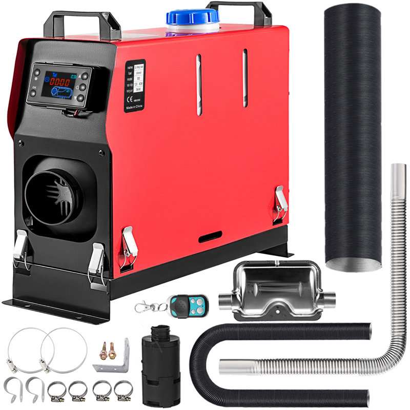 5KW Diesel Air Heater All in One 12V Diesel Parking Heater Silencer 5000W
