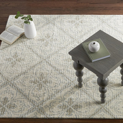 LA LUISA Wool Geometric Indoor Rug