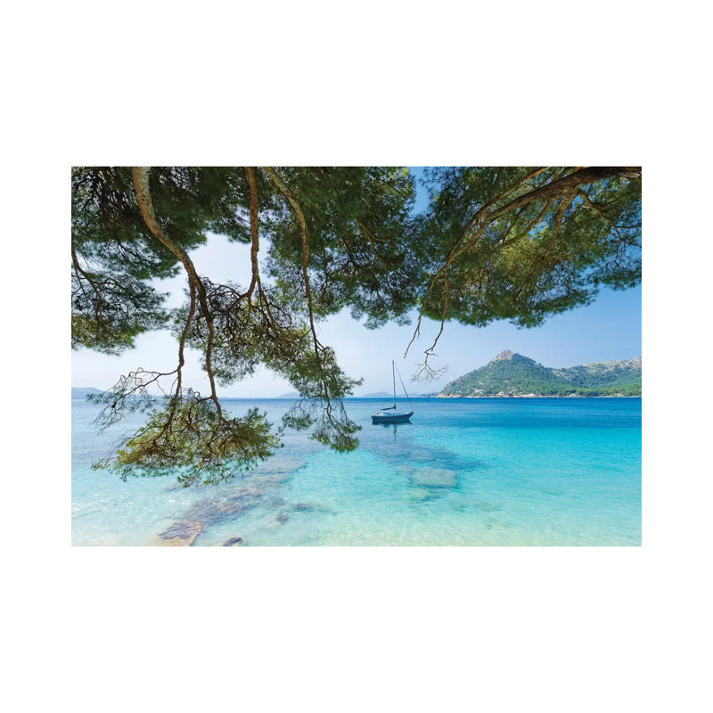 Kissed By The Sea by Stefan Hefele - Wrapped Canvas Print, 20.32 cm H x 30.48 cm W
