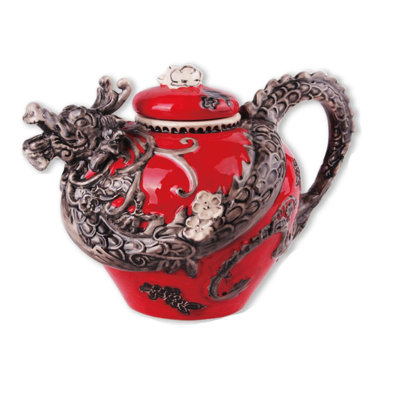 Red Dragon Teapot