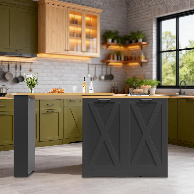 Wood Kitchen Island