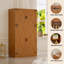  Armoire de rangement 71 po, armoire de rangement avec tablette et tringle-476974359