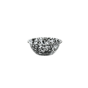 Crow Canyon Enamelware Splatter Cereal Bowls (Set of 4)