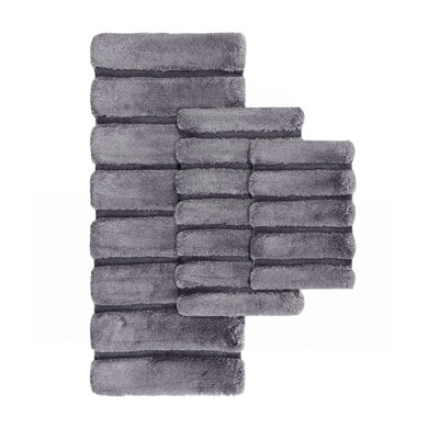 Tapis gris 21 po x 34 po