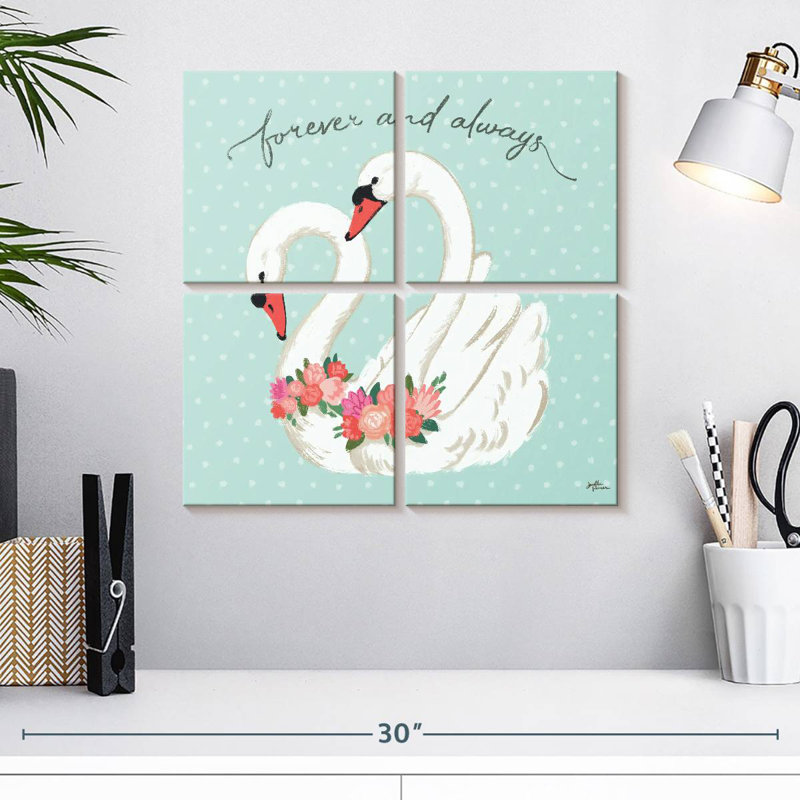 Menthe Lelend Swan Lake VI, H 18 po x l 18 po