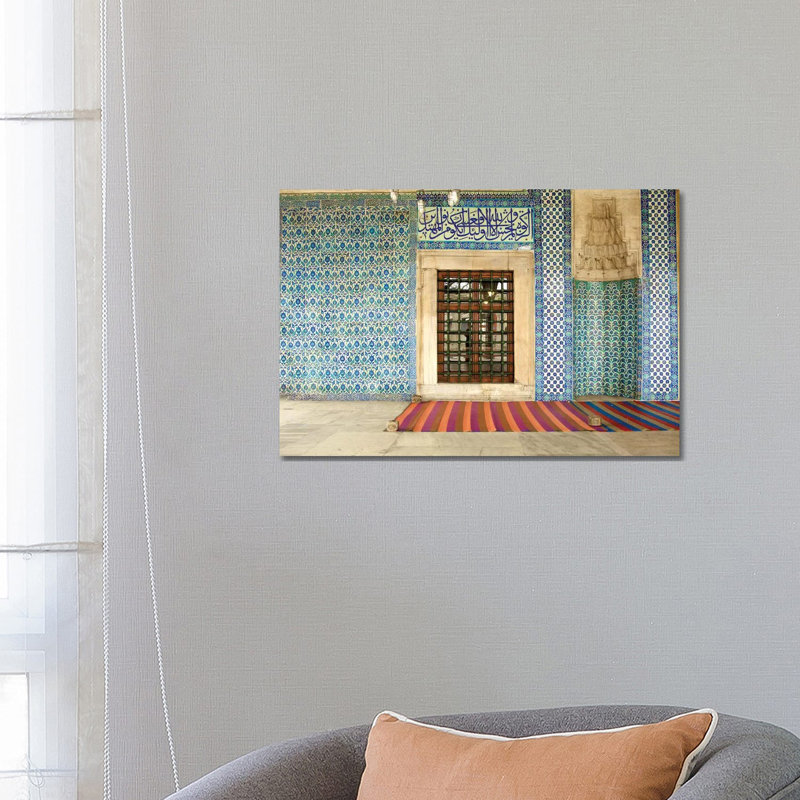 Istanbul, Turkey Mosque by Mark Paulda - Wrapped Canvas Painting, 45.72cm H x 66.04cm W x 1.905cm D