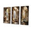 Ruines anciennes «Blooms I», ensemble d'art mural sur toile fantastique-513326001-513326006