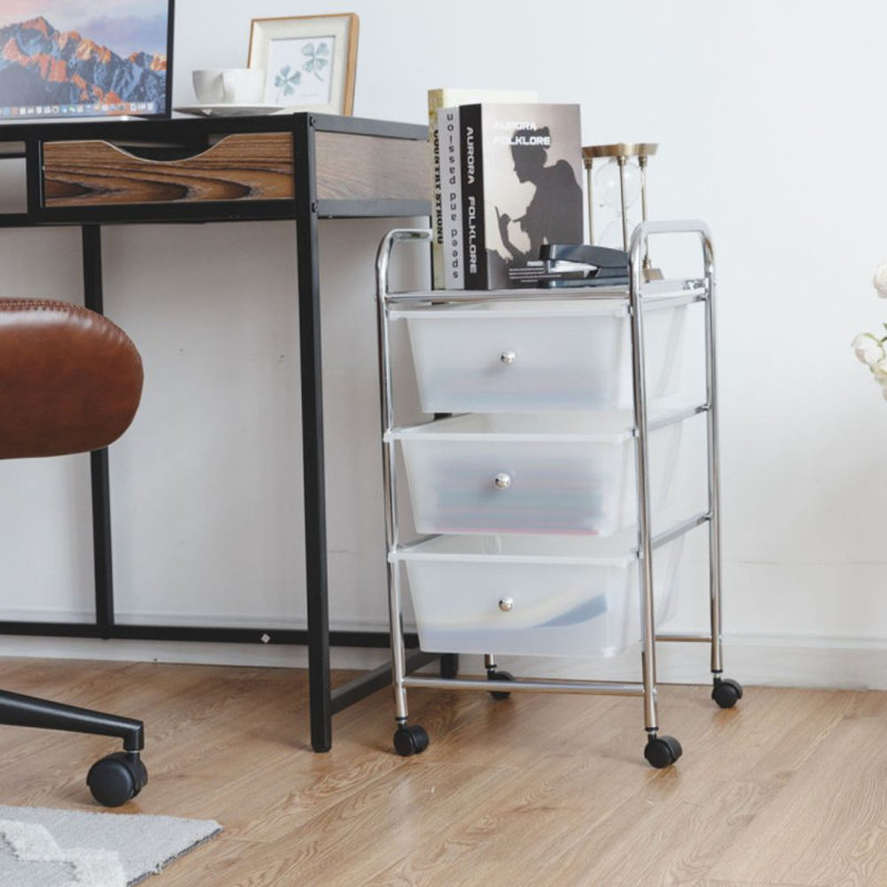 Commode de rangement à 3 tiroirs Tara
