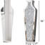 Grand vase de sol avec motif de diamant concassé et miroir pour la décoration intérieure, grand vase en verre argenté pour herbe de pampa et arrangements de fleurs artificielles-657369564-657369562