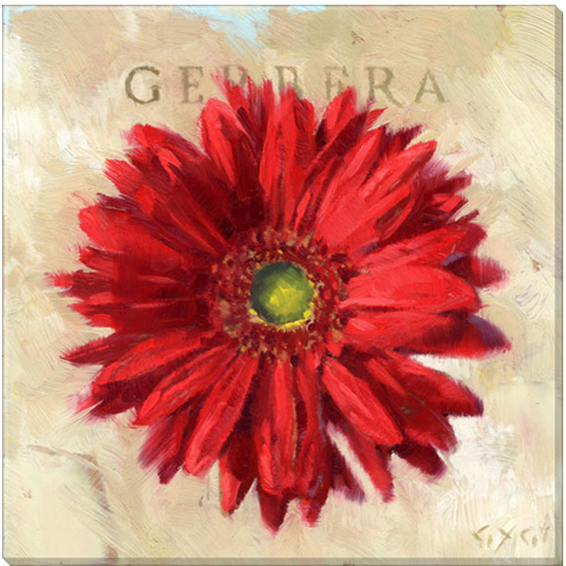 " Gerbera " by Darren Gygi, 20" H x 20" W x 1" D