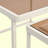 Glass Top Nesting Coffee Table-650614792