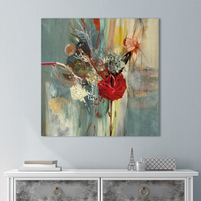 « floral life », reproduction d’art sur toile tendue