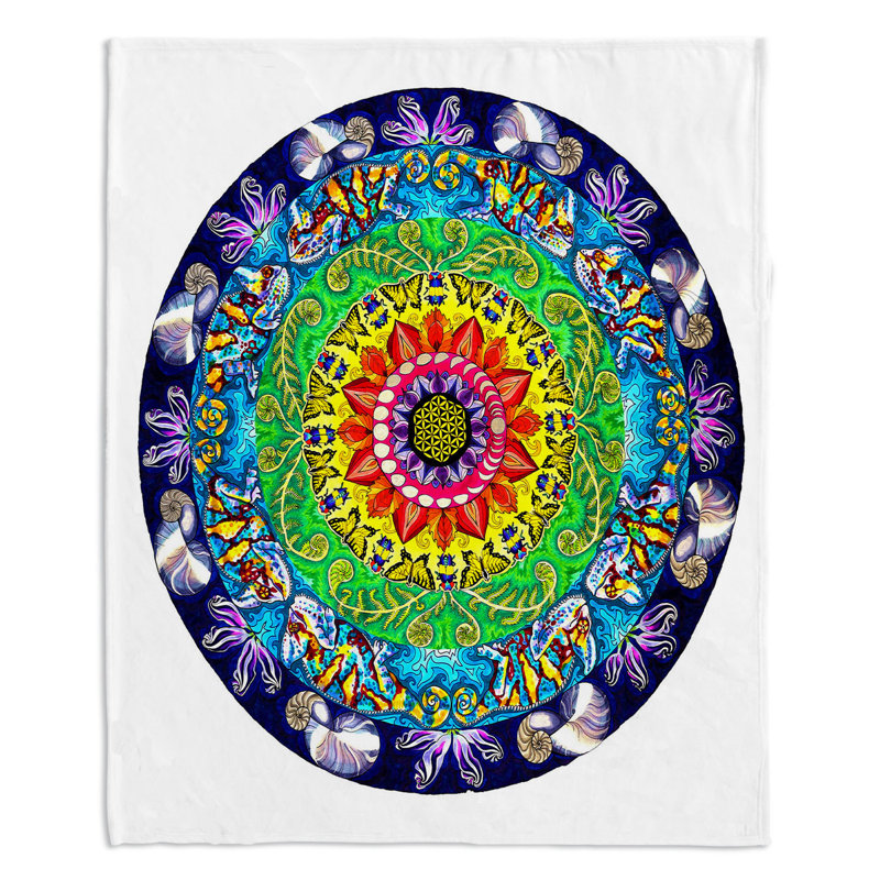 Hand Woven Throw Blanket, 68" W x 80" L