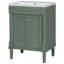Meuble-lavabo simple 24 po avec plateau Sharlyne-631234028