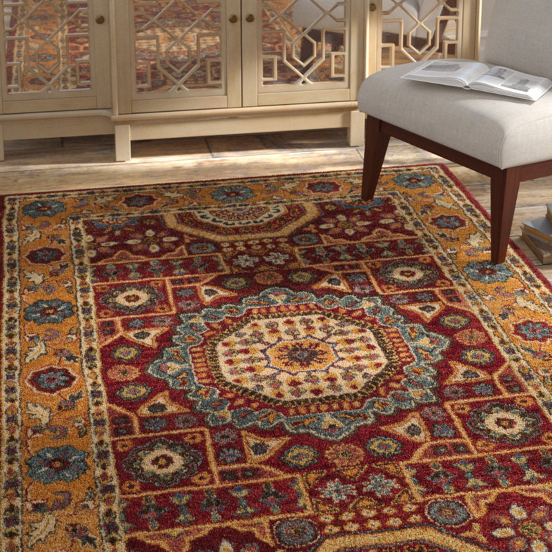Antiquity Hand Tufted Wool Oriental Rug, Rectangle 6' x 9'