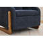 Fauteuil en tissu d'ameublement Chenille-713360128