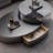 Light luxury modern revolving coffee table-108466913-108466917