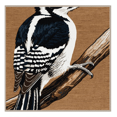  Tapis lavable avec des oiseaux duveteux