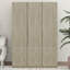 6-Doors Wooden Wardrobe-365208648