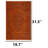 Overdyed Burnt Orange Vintage Traditional Area Rug-849323576