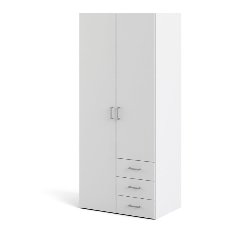 Orval 2 Door Manufactured Wood Wardrobe