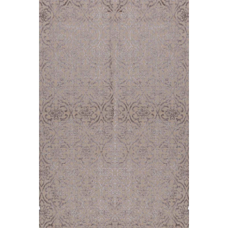 Jakat Hand Woven Cotton and Wool Abstract Area Rug