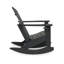 Chaise berçante d'extérieur en polyéthylène Caty-1900217153