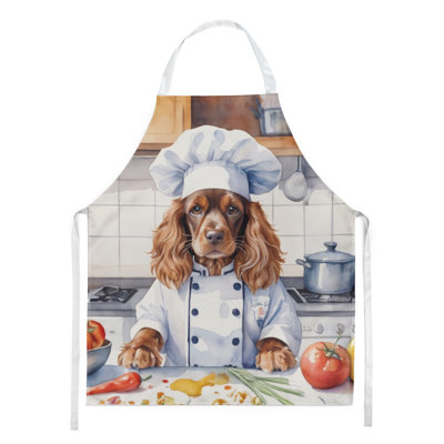 No Pattern Bib Apron