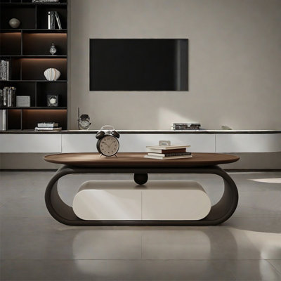 Table basse simple de style rétro