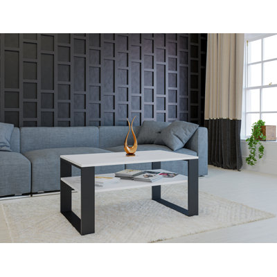 Jrake Sled Coffee Table with Storage