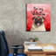  «Valentine Pug 2» par John Hovenstine, art mural sur toile, 26 po x 30 po-516534422