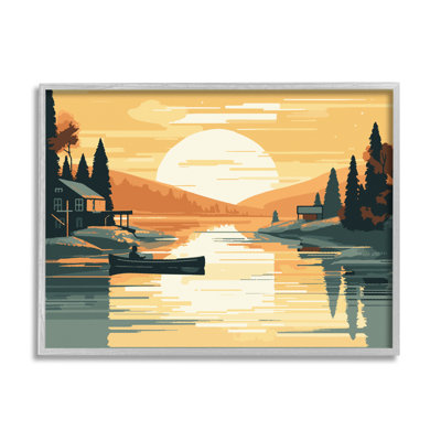 Paysage du lac Sunrise par Ziwei Li