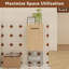 Armoire de rangement murale