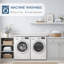 Ensembles de literie bleus froncés, couette florale en microfibre pour lit simple/simple XL