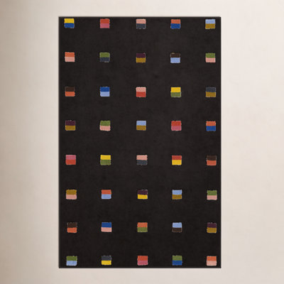 XolaHand-Tufted Geometric Wool Area Rug