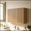 Armoire de salle de bain murale avec 3 portes-1341202877