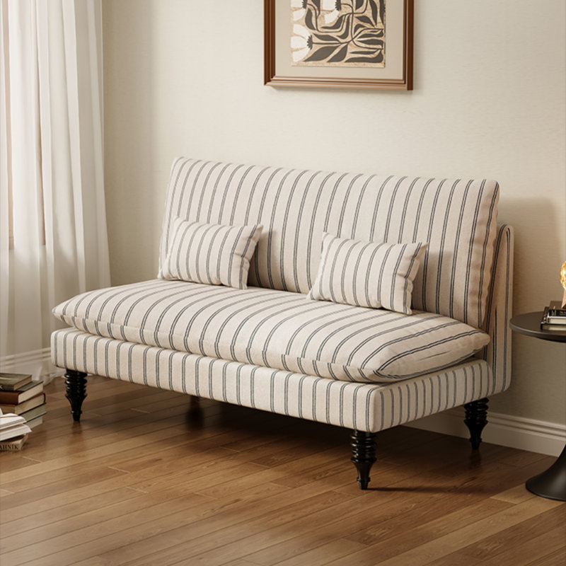 French-style Vintage Fabric Sofa