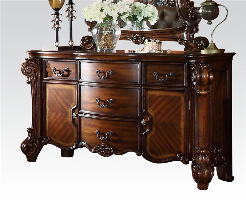 Commode 5 tiroirs avec miroir JV