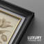 Œuvre encadrée de qualité supérieure - reproduction de fleurs rétro pour décoration de salon - 26 po x 36 po-116327101
