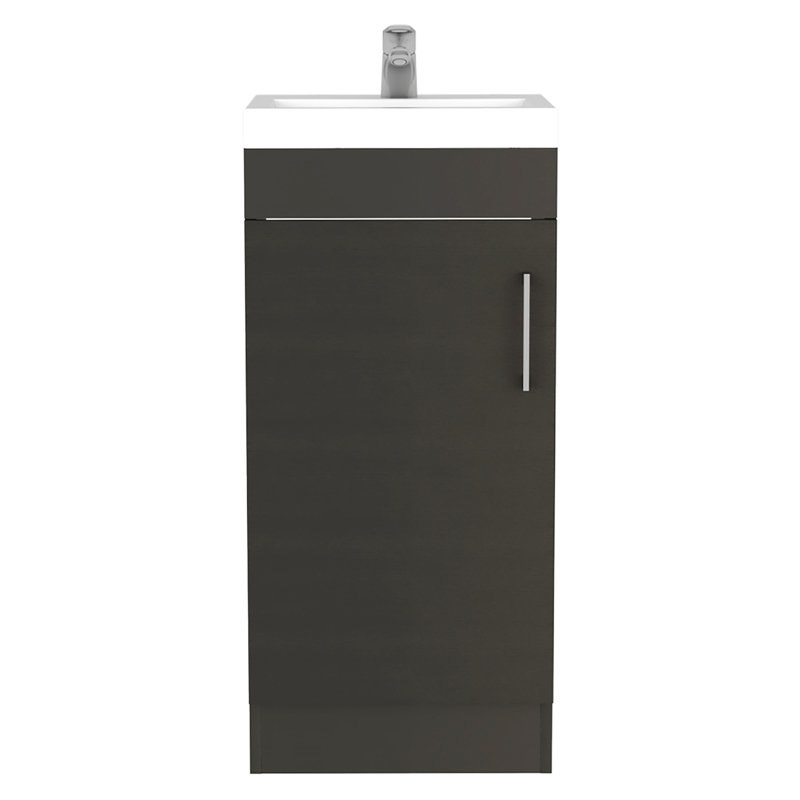 Lavabo pour salle de bain Jozz, noir